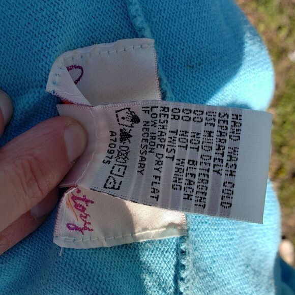 Quacker Factory Ladies Striped Zip up Hooded Lightweight Jacket, sz Large - Picture 8 of 9